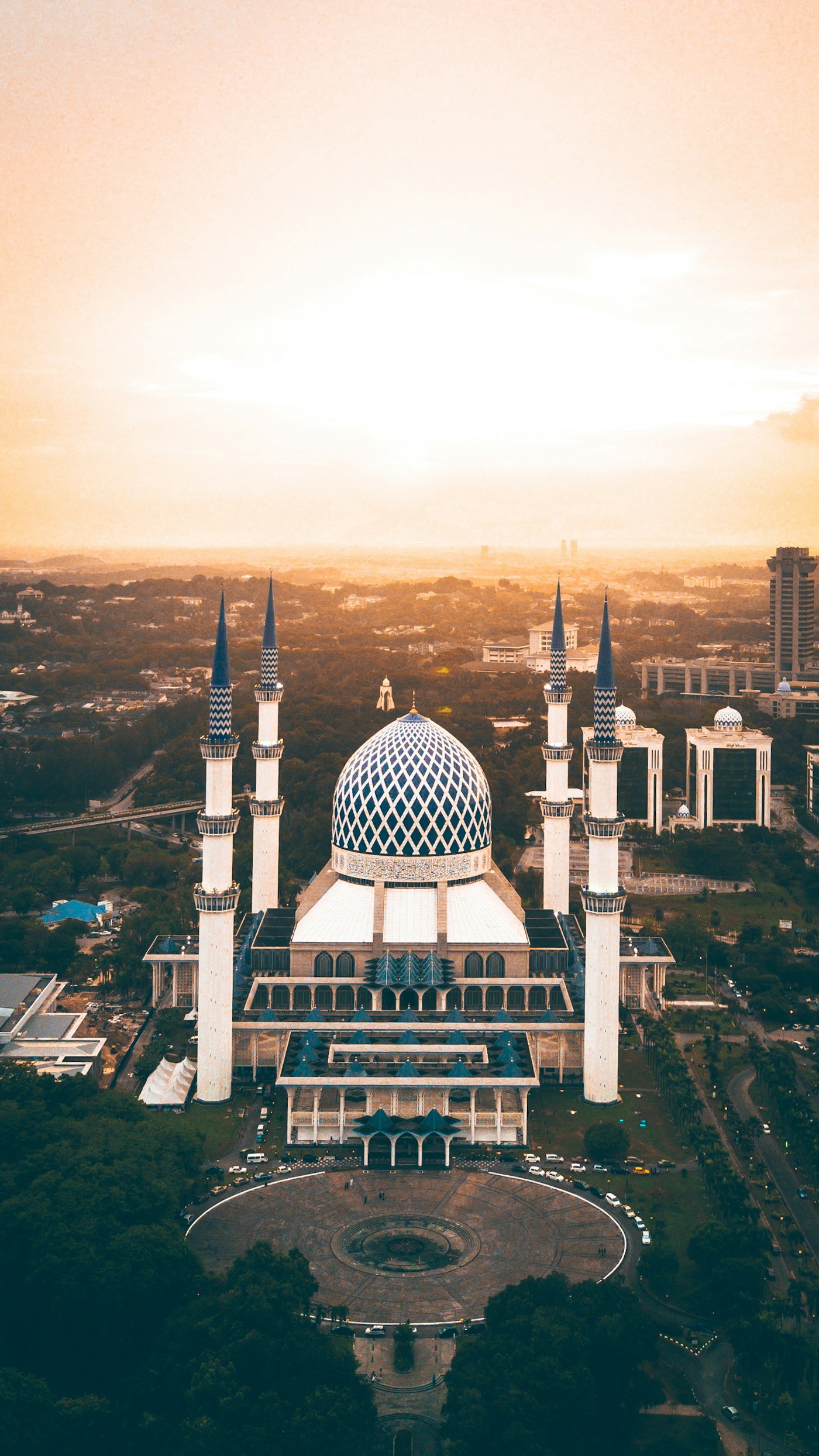 Mosque at golden hour