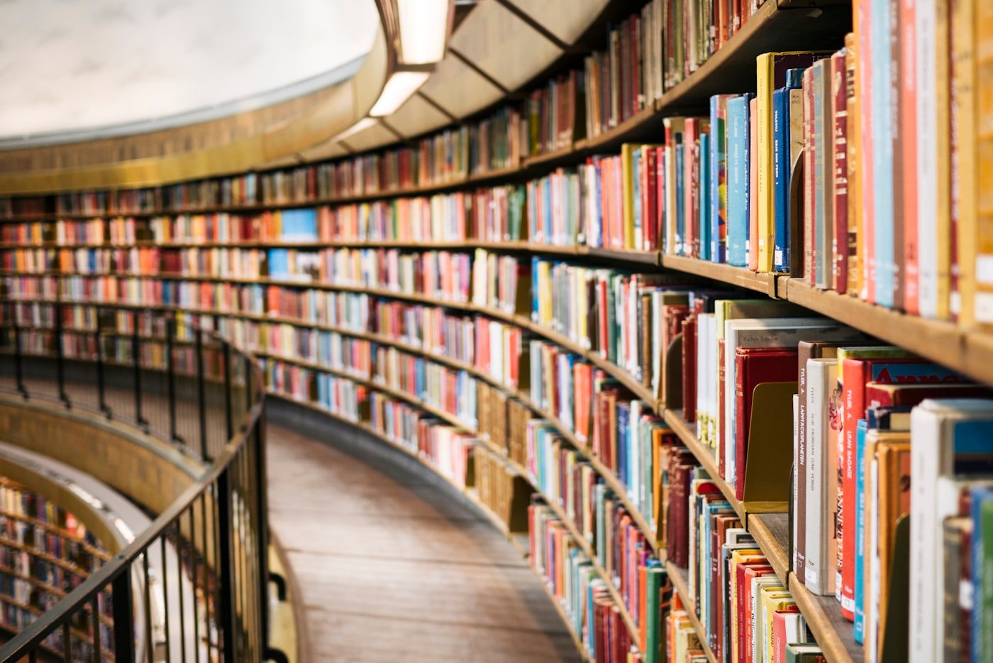 Youth learning circle with books